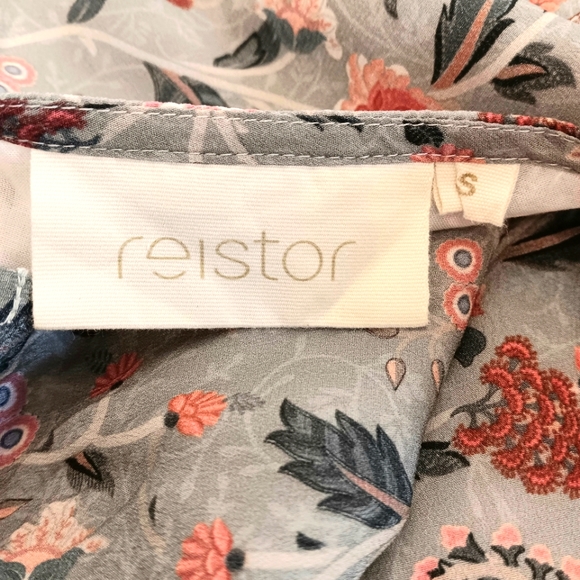 Madewell Reistor Bemberg cupro modest babydoll midi dress. Size small. - Picture 7 of 7